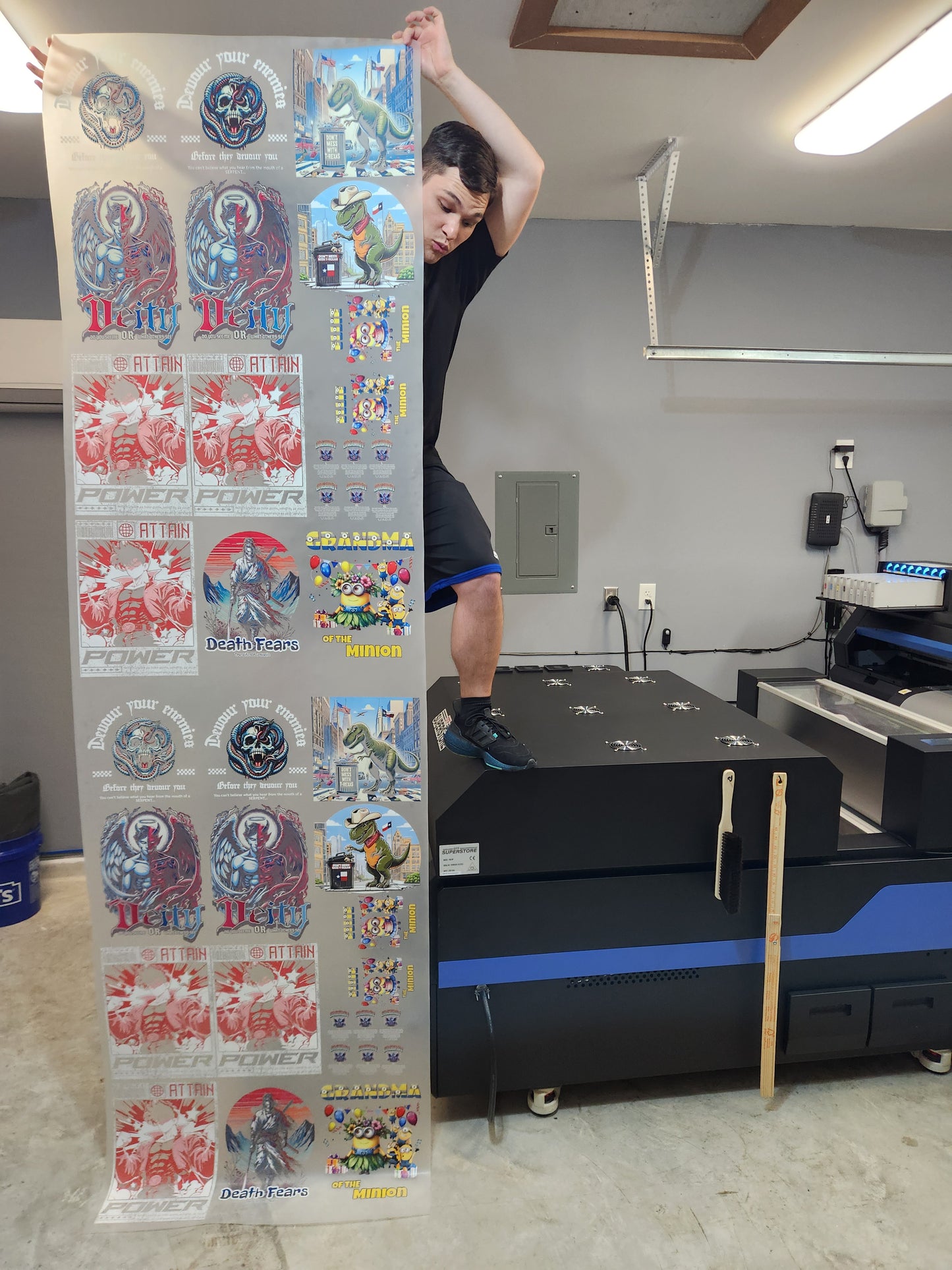 Halloween 30"X120" Pre-Made Gang Sheet