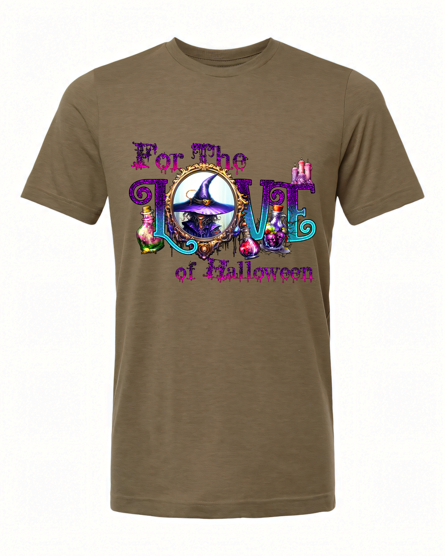 For The Love of Halloween Mirror T-Shirt