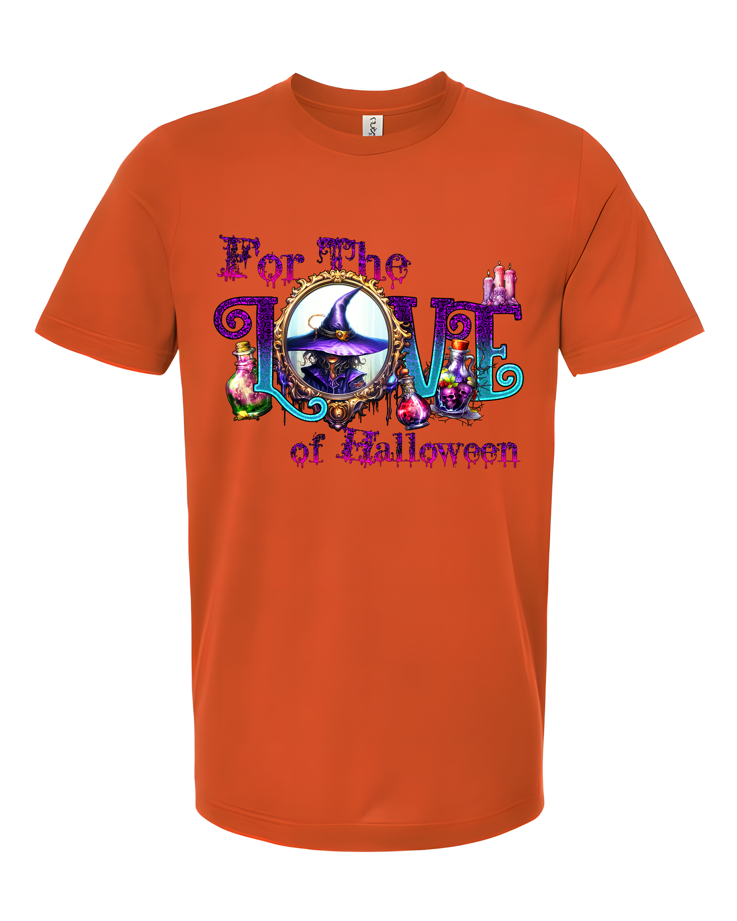 For The Love of Halloween Mirror T-Shirt