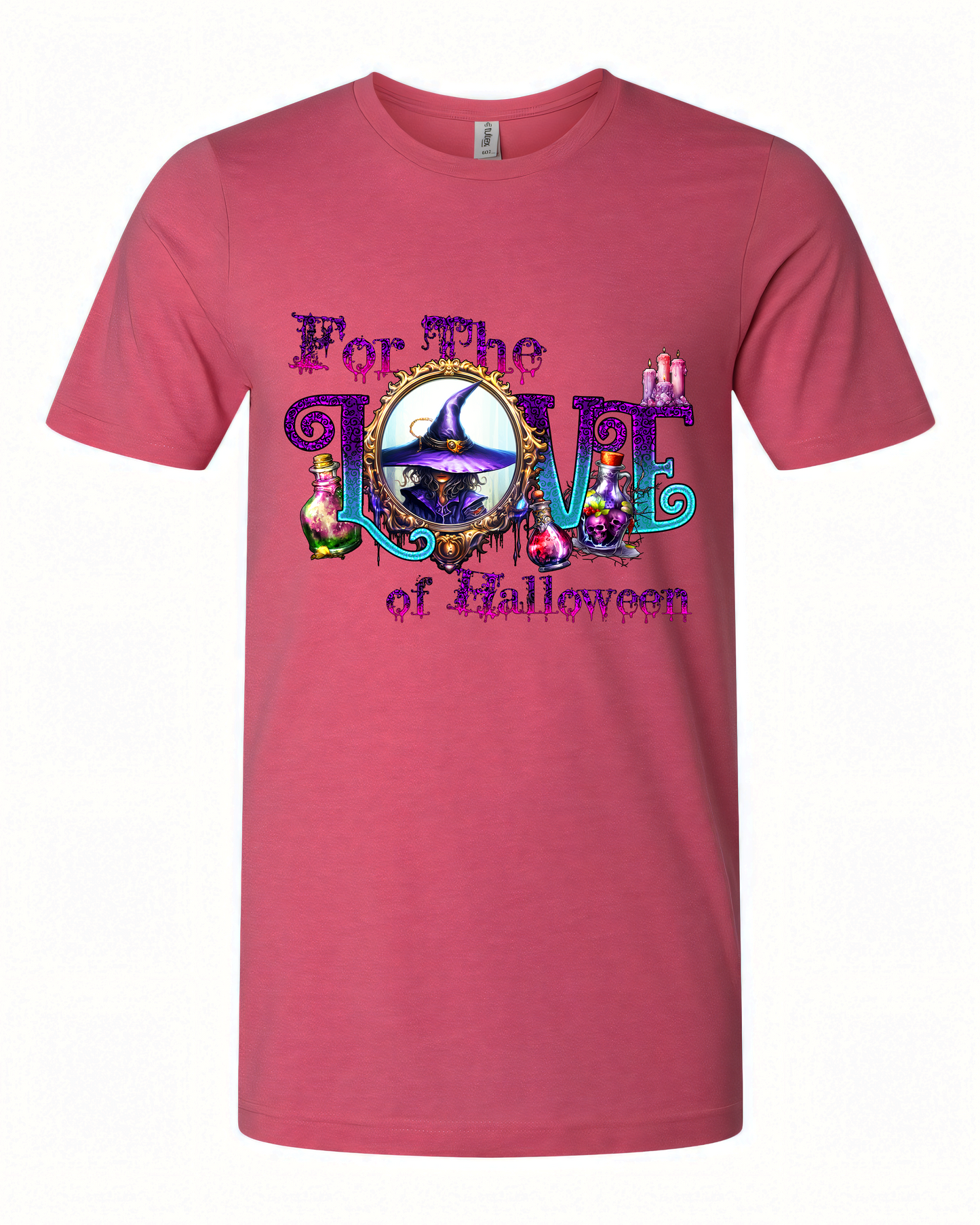 For The Love of Halloween Mirror T-Shirt