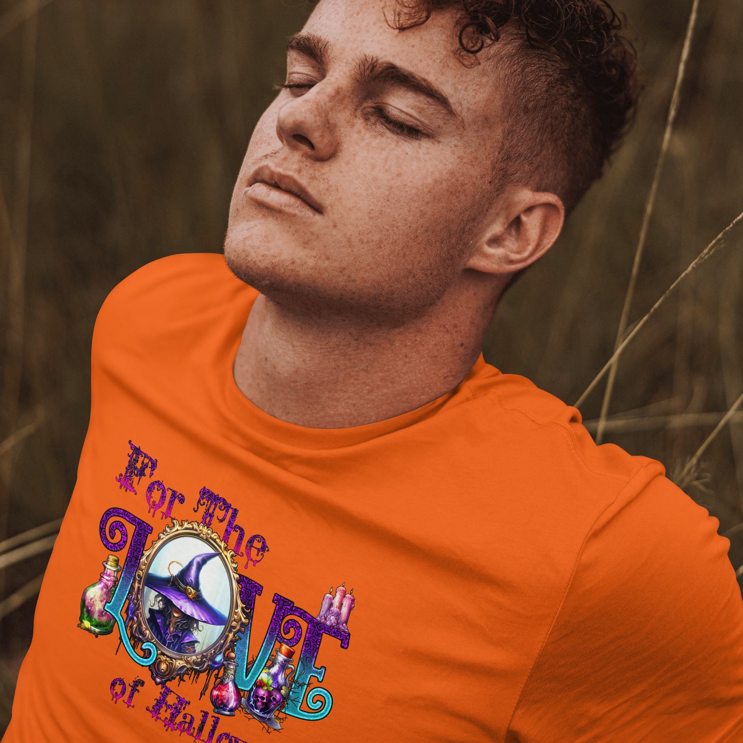 For The Love of Halloween Mirror T-Shirt