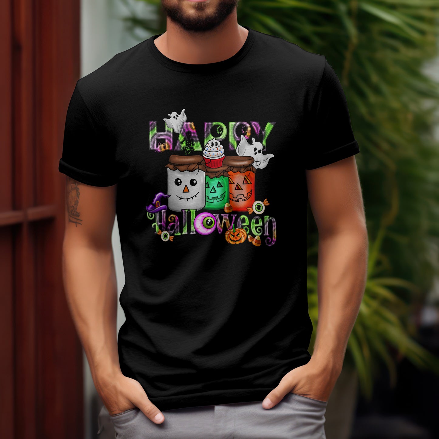 Happy Halloween Jars T-Shirt