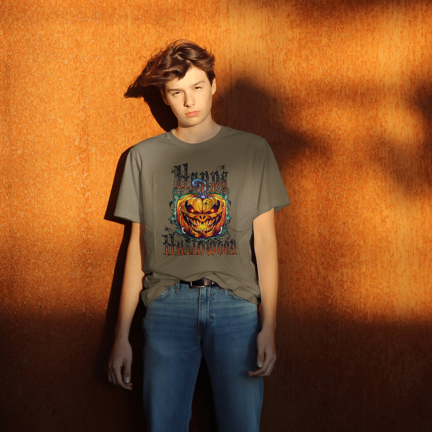 Happy Halloween Spooky Pumpkin T-Shirt