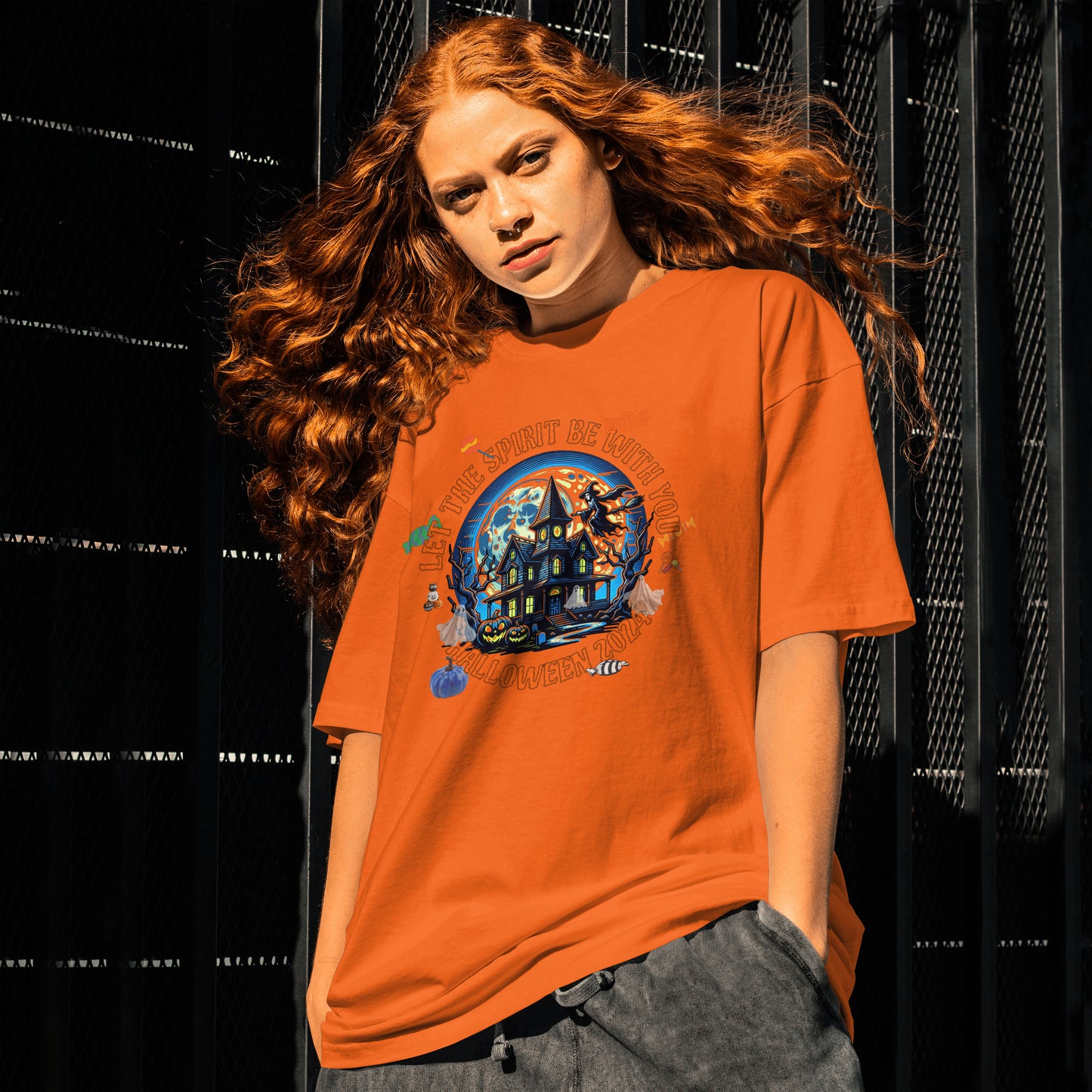 Let The Spirit Be With You Blue Moon T-Shirt