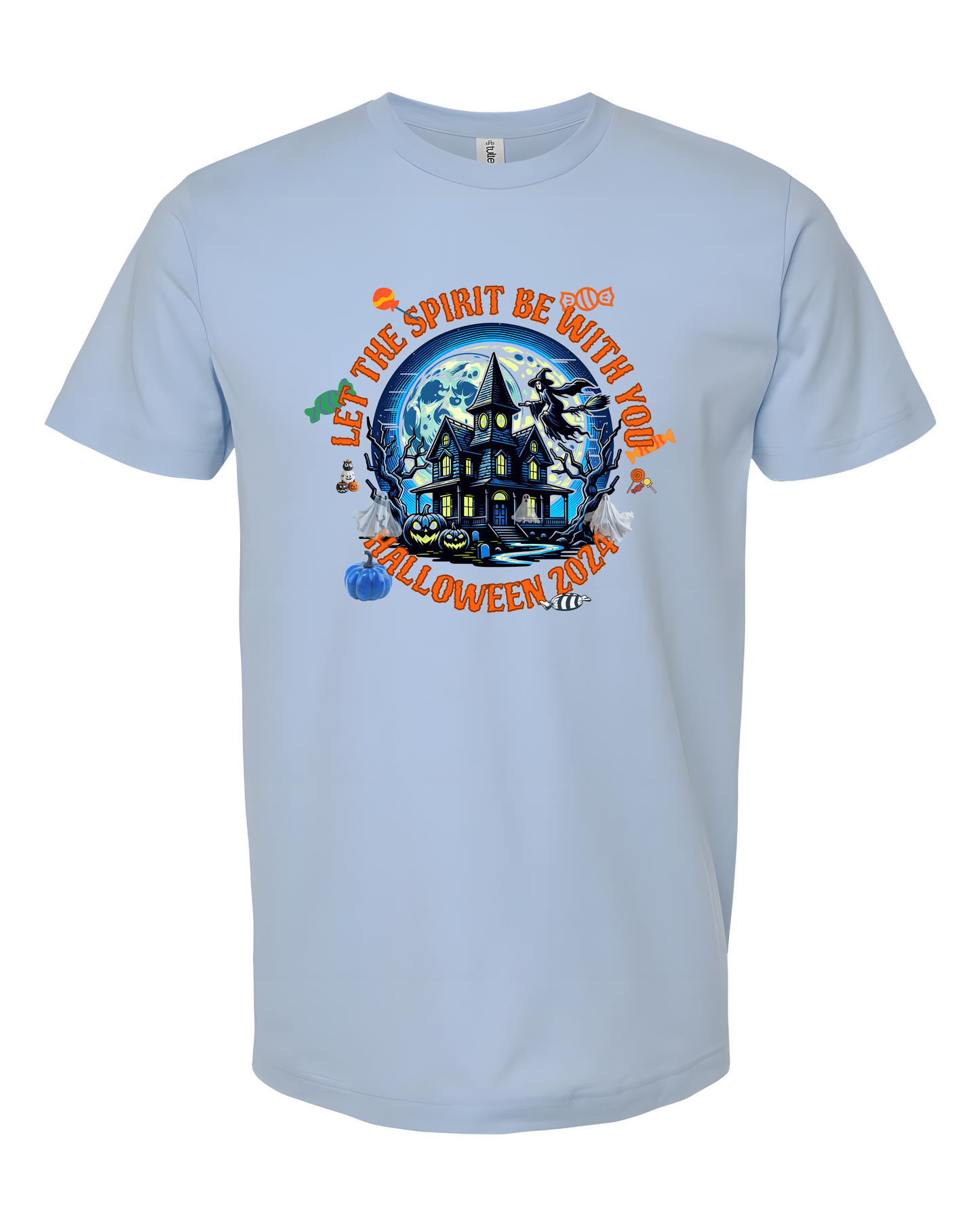 Let The Spirit Be With You Blue Moon T-Shirt