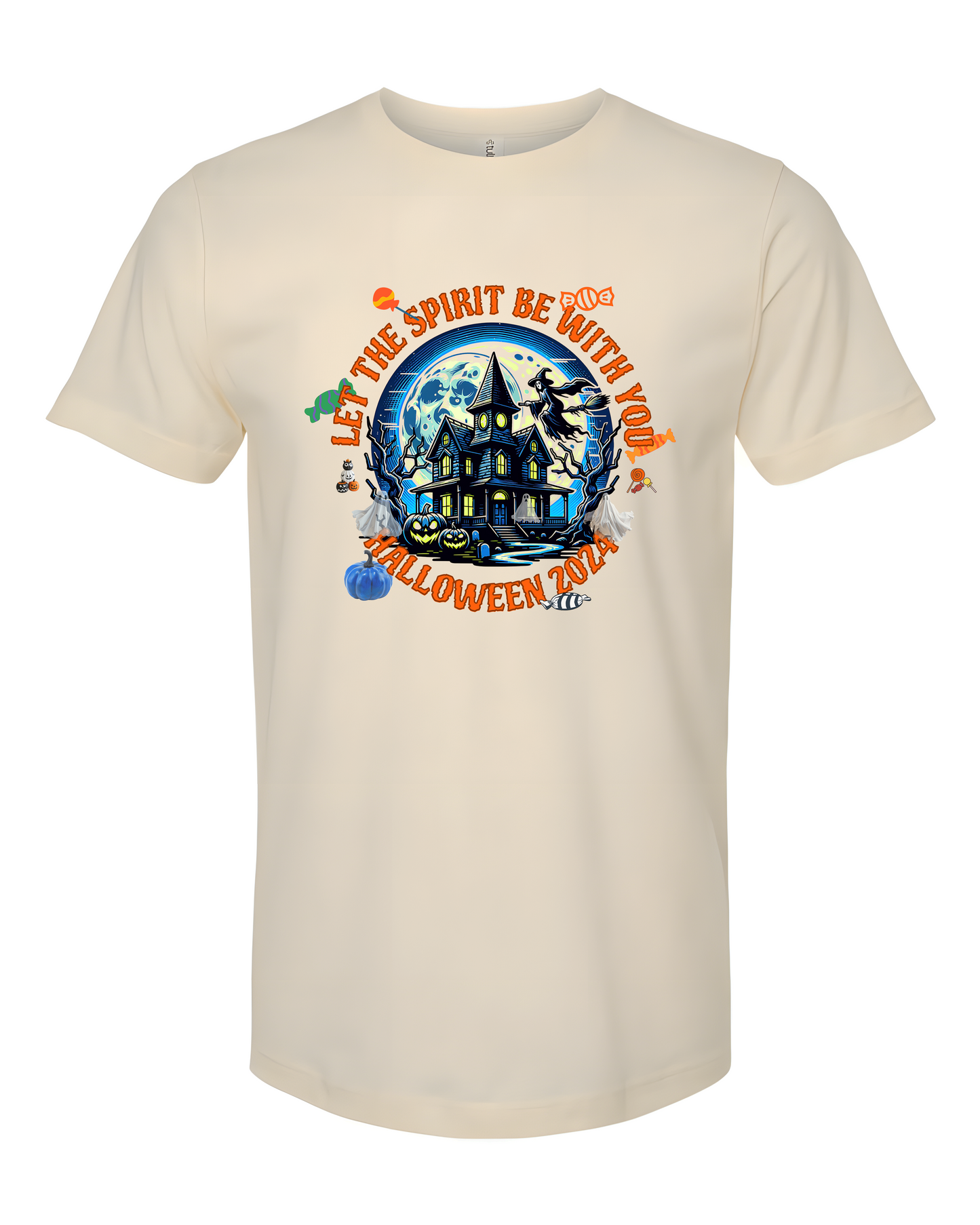 Let The Spirit Be With You Blue Moon T-Shirt