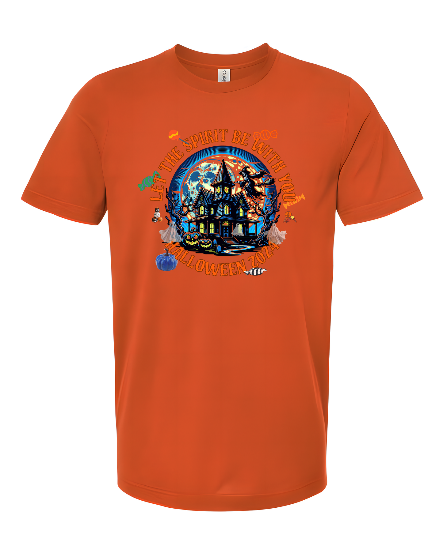 Let The Spirit Be With You Blue Moon T-Shirt