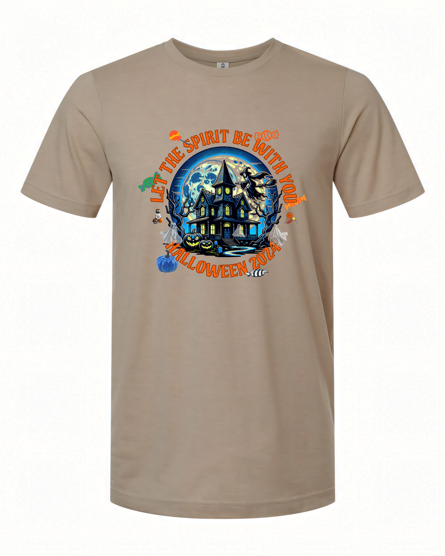 Let The Spirit Be With You Blue Moon T-Shirt