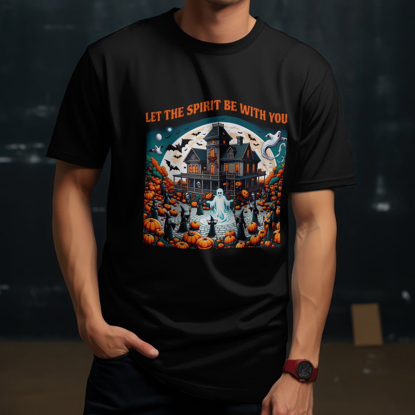 Let The Spirit Be With You Pumpkins T-Shirt