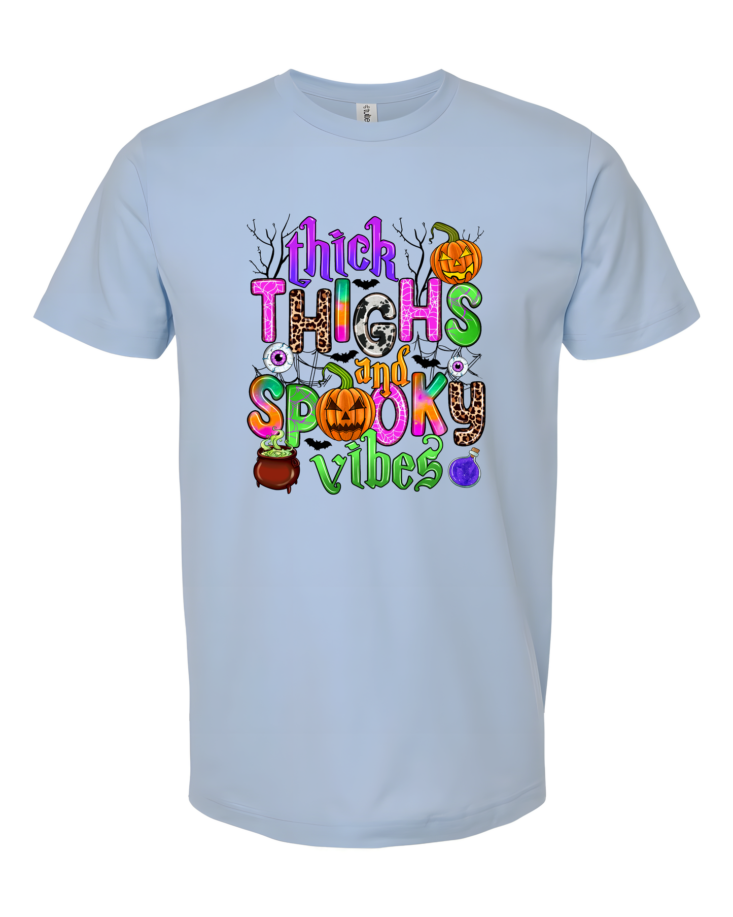 Thick Thighs & Spooky Vibes T-Shirt