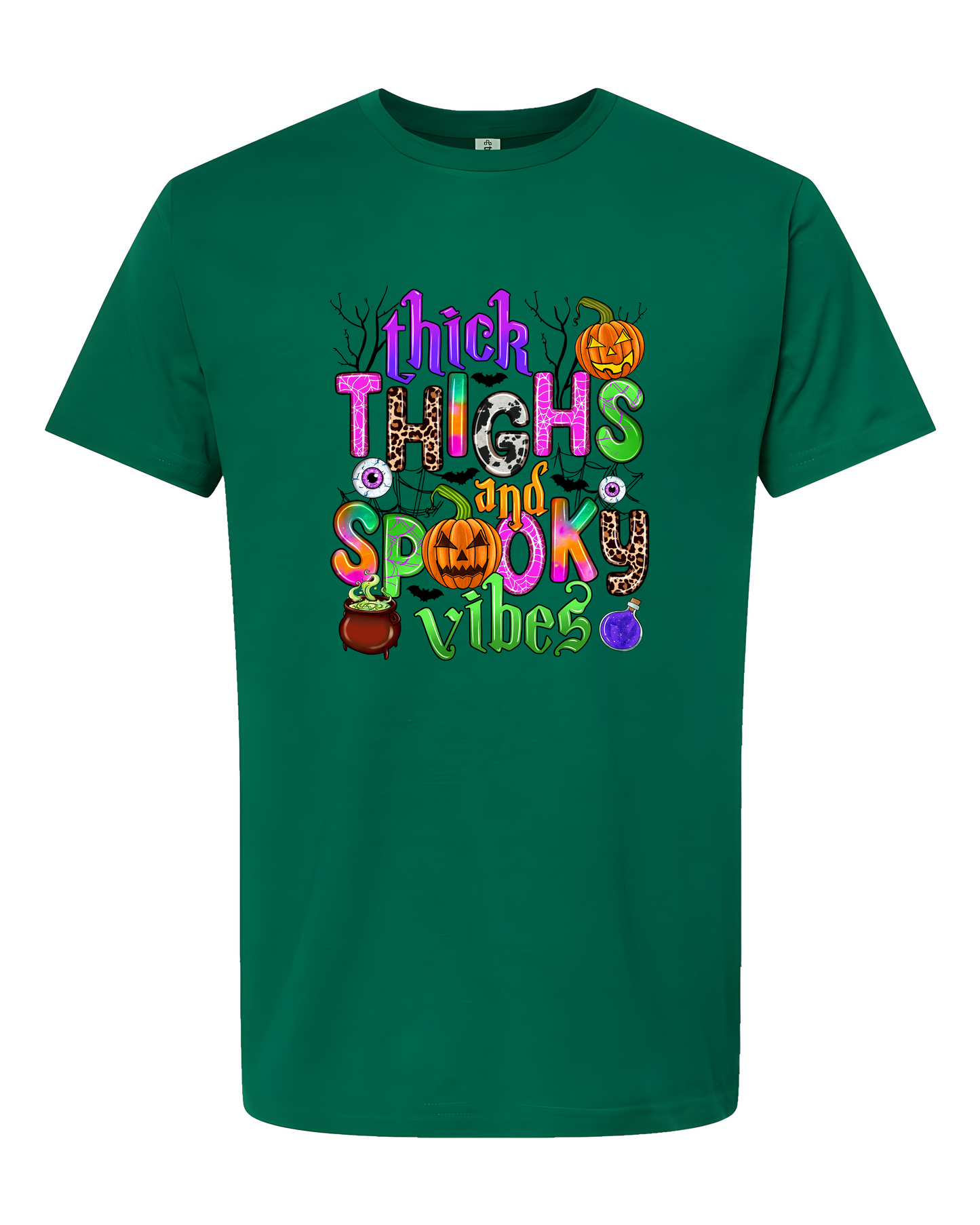 Thick Thighs & Spooky Vibes T-Shirt