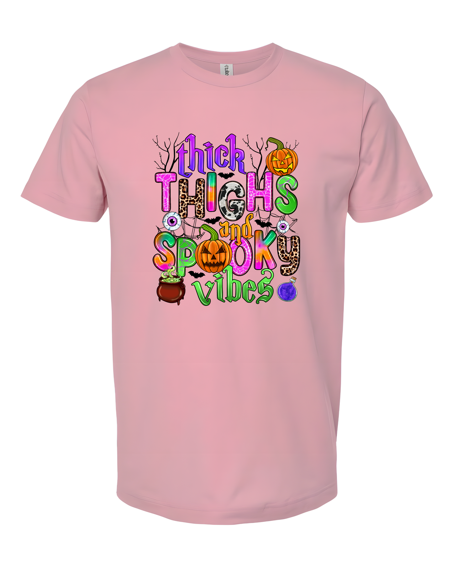 Thick Thighs & Spooky Vibes T-Shirt