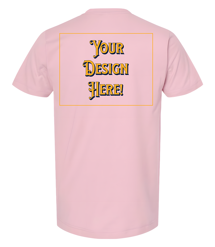 Custom T-Shirt - Front & Back Print Only