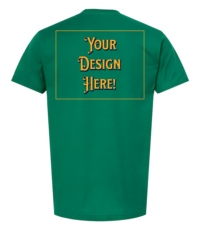 Custom T-Shirt - Front & Back Print Only