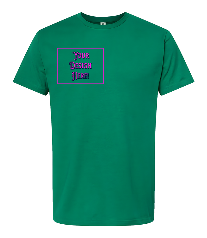 Custom T-Shirt - Right Pocket & Back Print Only