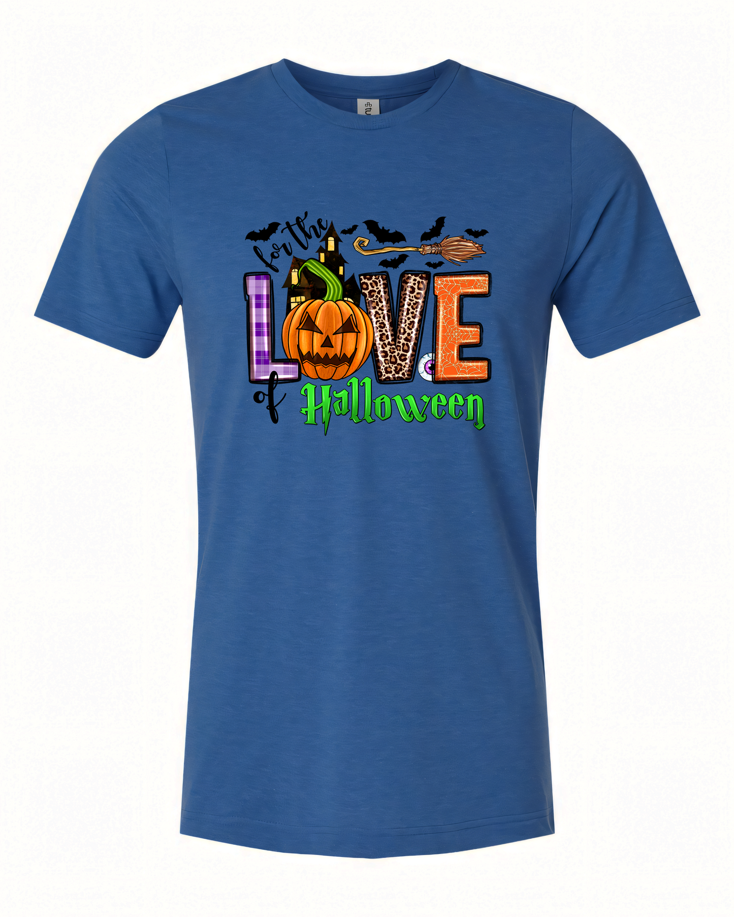 For The Love of Halloween Broom T-Shirt