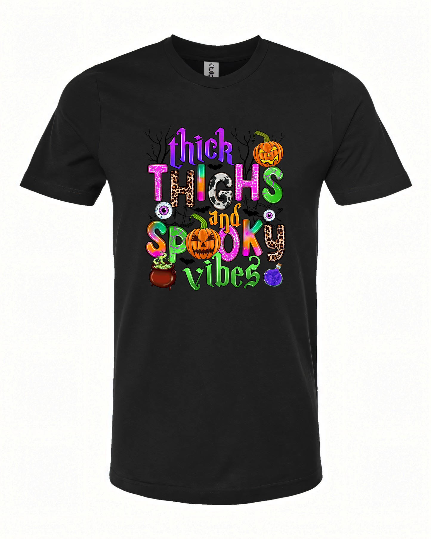 Thick Thighs & Spooky Vibes T-Shirt