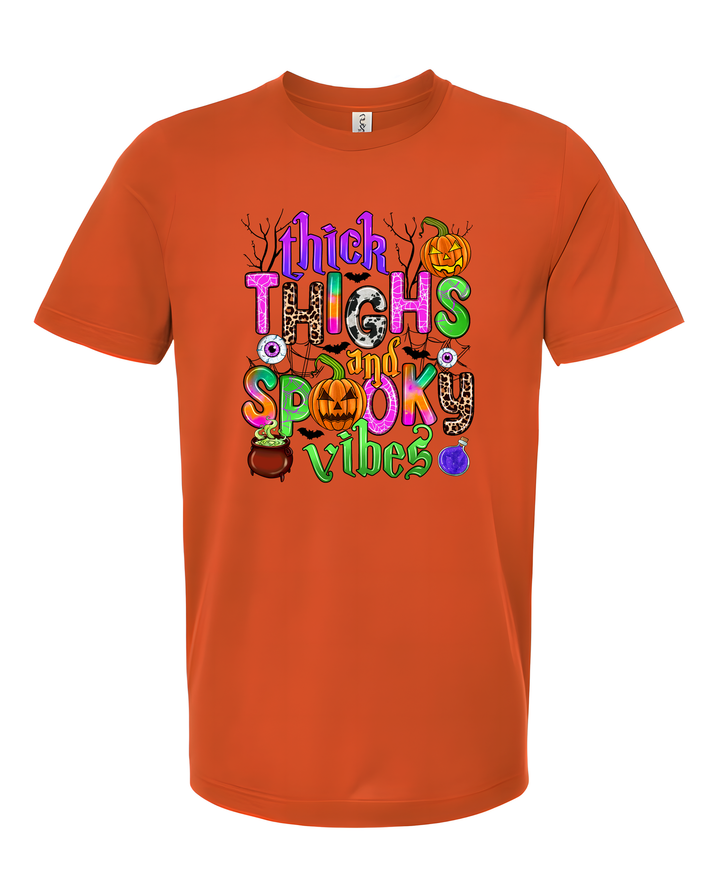 Thick Thighs & Spooky Vibes T-Shirt