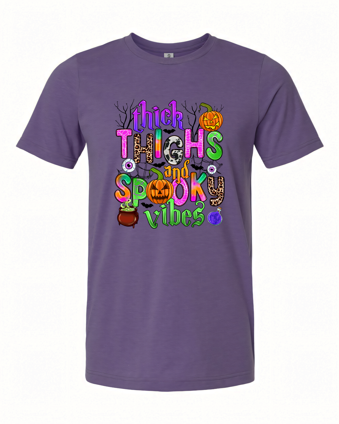 Thick Thighs & Spooky Vibes T-Shirt