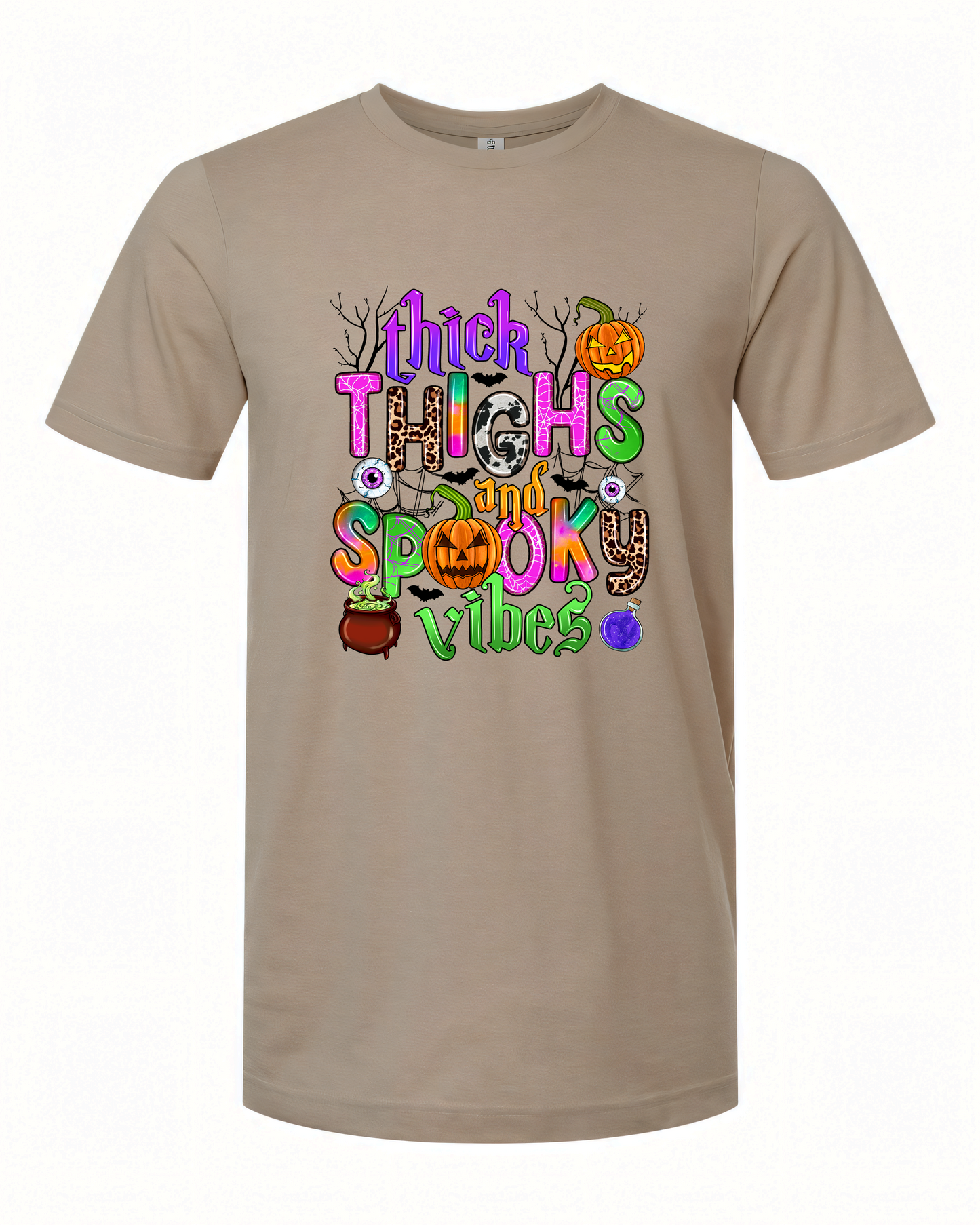 Thick Thighs & Spooky Vibes T-Shirt