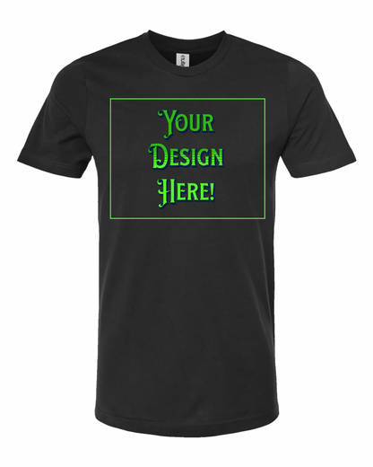 Custom T-Shirt - Front & Back Print Only
