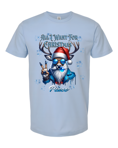 All I Want For Christmas Is Peace T-Shirt