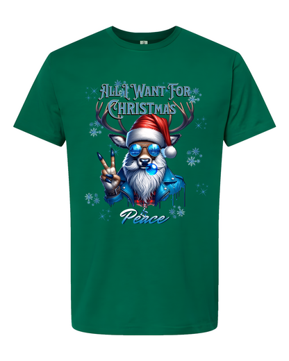 All I Want For Christmas Is Peace T-Shirt