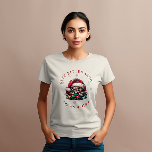 Cute Kitten Club Tabby T-Shirt