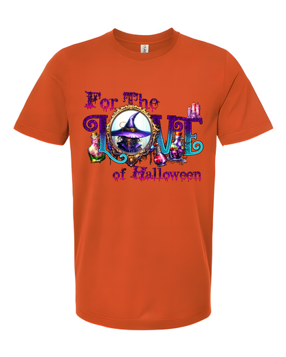 For The Love of Halloween Mirror T-Shirt