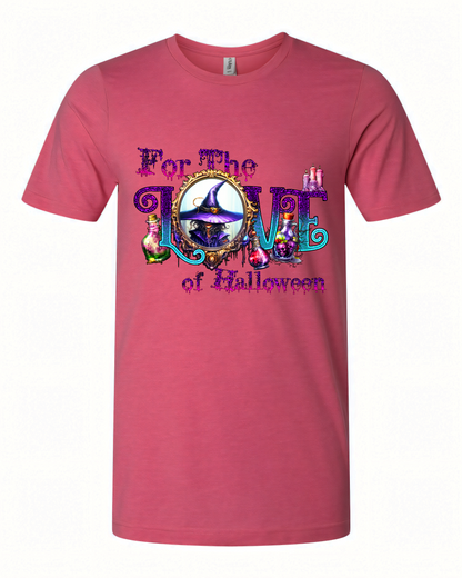 For The Love of Halloween Mirror T-Shirt