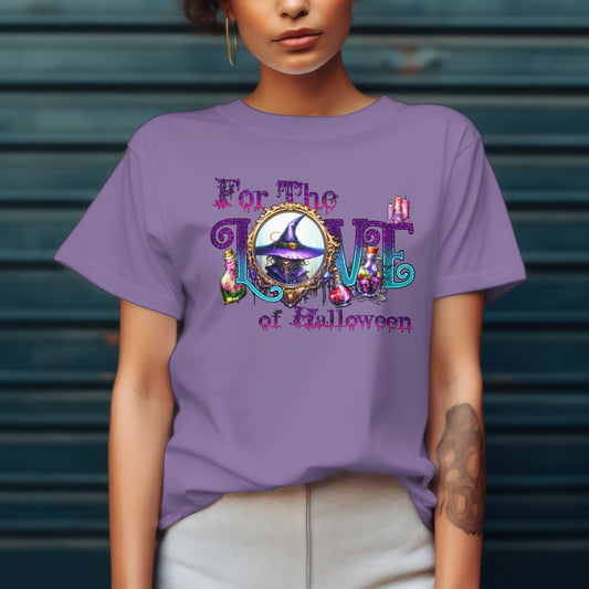 For The Love of Halloween Mirror T-Shirt