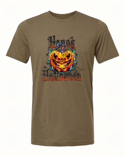 Happy Halloween Spooky Pumpkin T-Shirt
