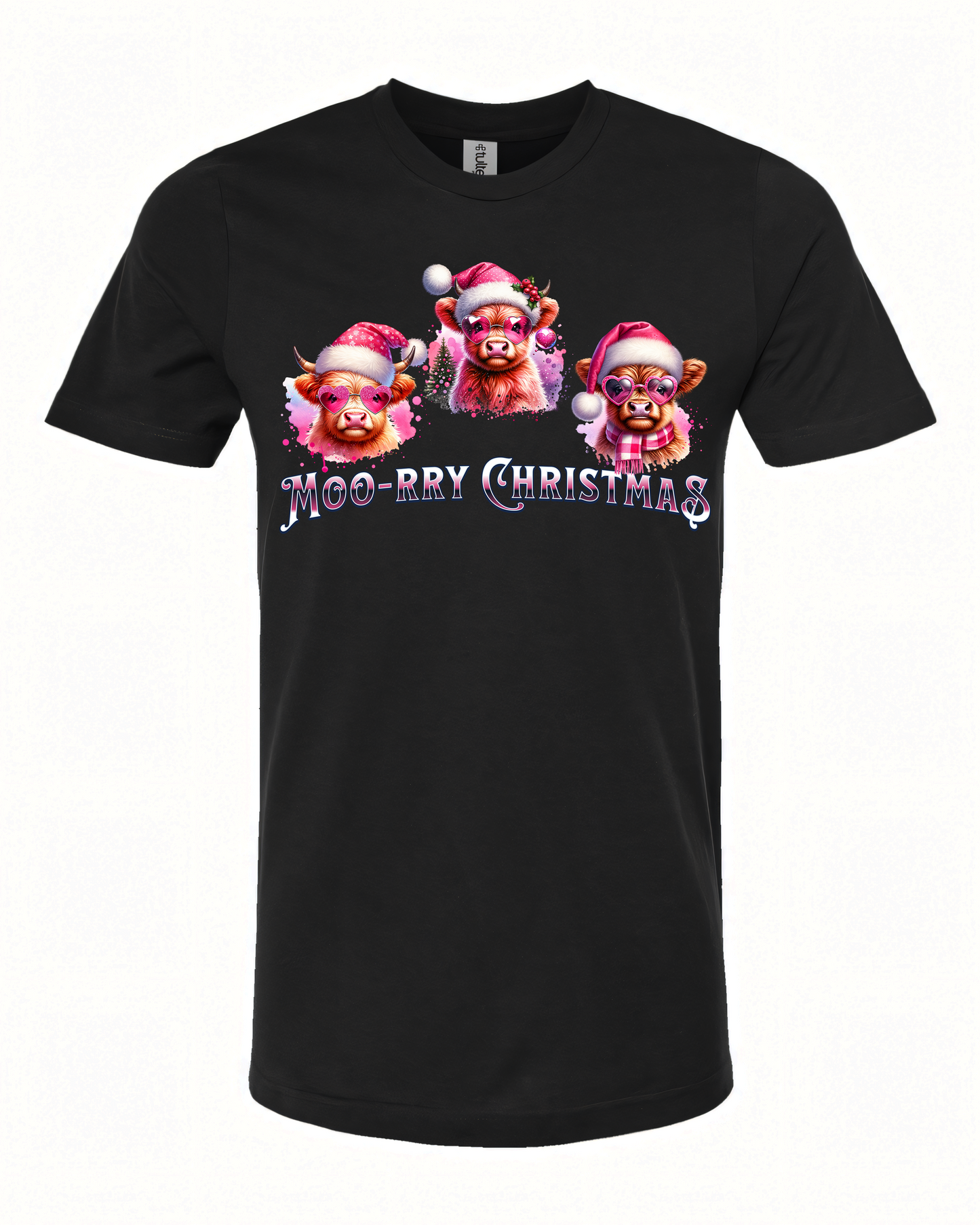 Moo-rry Christmas T-Shirt