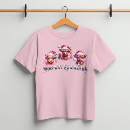 Moo-rry Christmas T-Shirt