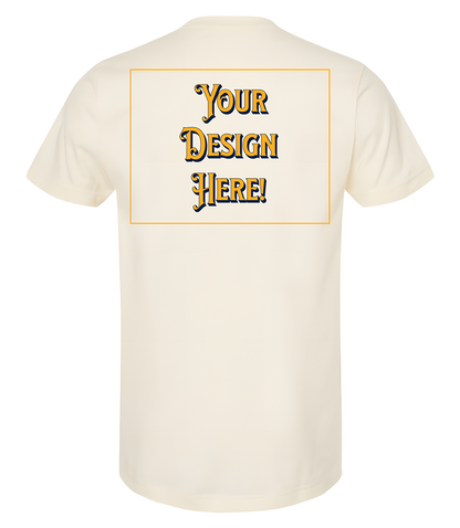 Custom T-Shirt - Front & Back Print Only