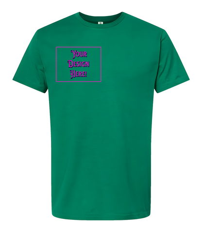 Custom T-Shirt - Right Pocket & Back Print Only
