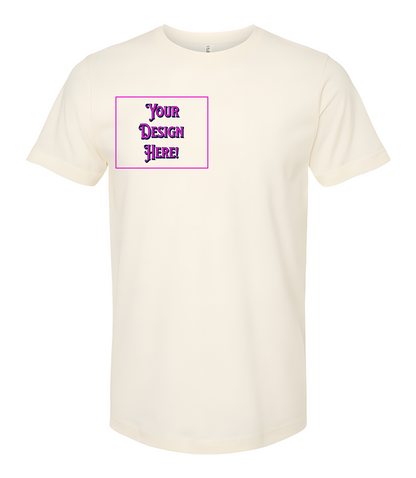 Custom T-Shirt - Right Pocket & Back Print Only