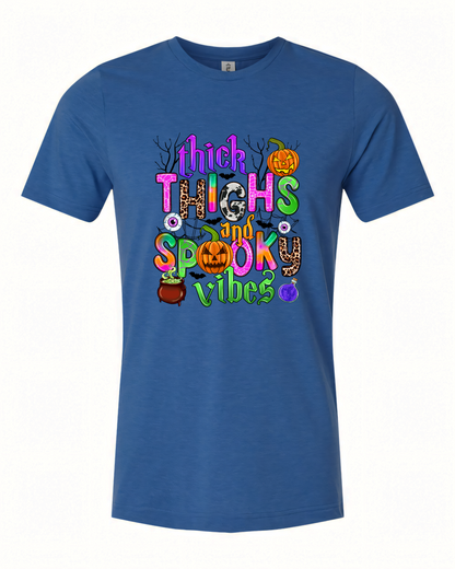 Thick Thighs & Spooky Vibes T-Shirt